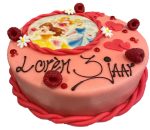 gelegenheidstaart roze afb 1